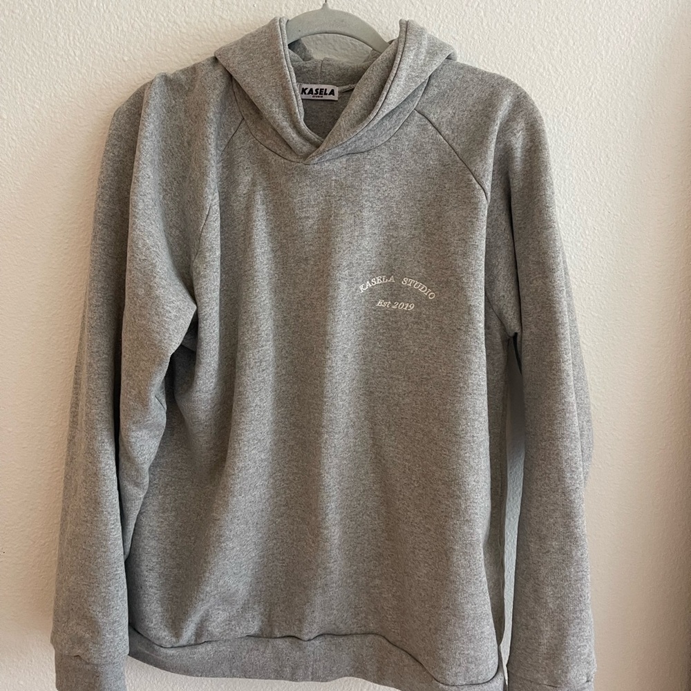 Kasela studio logo hoodie TWO PIECE SET